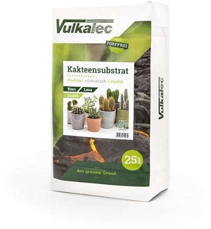 Vulkatec Kakteensubstrat Premium 1-5 mm 25 mm 25 Liter