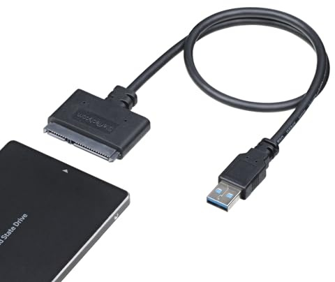 StarTech.com SATA auf USB Kabel - USB 3.0 auf 2.5 SATA III Festplatten Adapter - Externer Konverter für SSD/HDD Datenübertragung (USB3S2SAT3CB)