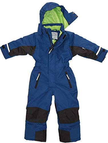 MAYLYNN - Softshell Skianzug Schneeanzug 10.000 mm fjord blau, Größe 134