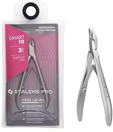 STALEKS PRO Profi Nagelhautzange 3mm Edelstahl NS-10-3
