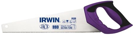 Irwin Plus 990 Junior-Handsäge 325 mm, Fein-Zahnung 12T / 13P, gehärtet, schneller Schnitt, 2K-Griff, 10503632