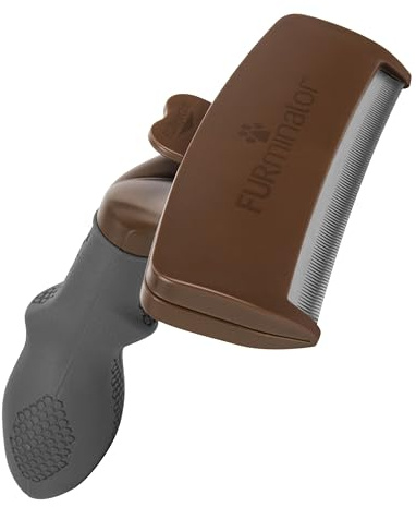 FURminator deShedding-Tool Pferd - Pferdebürste / Pferdestriegel zur gründlichen Entfernung der Unterwolle - Verbessertes Design Unisex