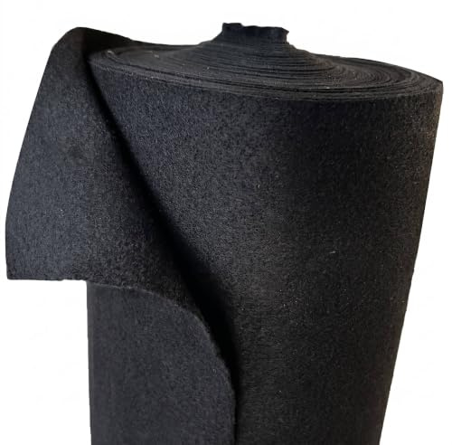 ASF Geotextil Gartenvlies Drainagevlies 150g/m² Unkrautvlies Filtervlies wasserdurchlässig Bodenstabilisierung 10m x 0,5m