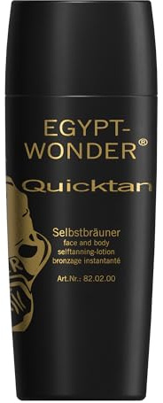 Tana Egypt-Wonder Quicktan Selbstbräuner - feuchtigkeitsspendend für eine natürliche Bräune - inkl. Pad, 100 ml
