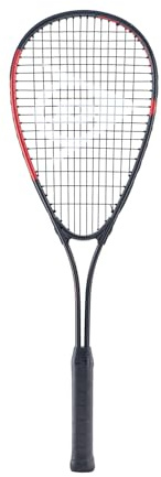 Dunlop Squash Schläger HIRE, schwarz/rot