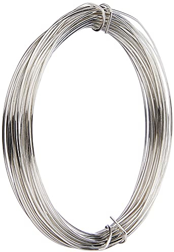 Silberdraht mit Kupferkern, 0,8 mm, 6 m