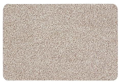 andiamo Fußmatte Samson Türmatte Sauberlaufmatte für Innen- und überdachter Außenbereich waschbar mit rutschfester Unterseite 40 x 60 cm beige