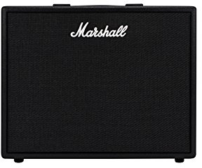 Marshall CODE 50, 50 Watt Digital Praxis Verstärker geeignet für E-Gitarre - Schwarz