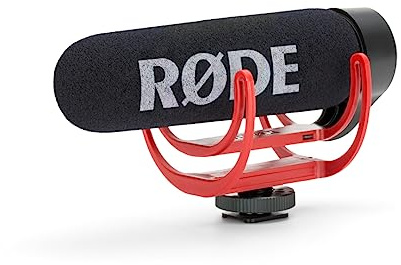 RØDE VideoMic GO Richtmikrofon zur Kameramontage für Videoaufnahmen und Content Creation