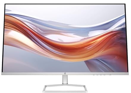 HP Series 5 532sf Monitor - 32'' FHD, 100Hz, LCD, 7ms GtG, 300cd/m², 3000:1 Kontrast, 99% sRGB, Dual-HDMI, VGA, Höhen- & Neigungsverstellung, Entspiegelt, Kantenbeleuchtung, Schwarz