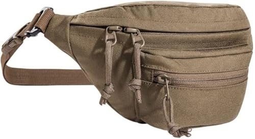 Tasmanian Tiger TT Modular Hip Bag Taktische Bauchtasche Molle kompatibel EDC Tasche mit 3 Fächern (Coyote Brown)