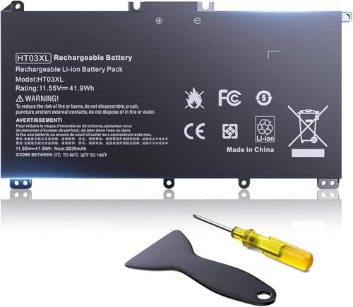 OILLvi HT03XL HTO3XL L11119-855 Laptop Akku für HP Pavilion 250 255 G7 14-CE 14-CF 14-CK 14-cm 14Q-CY 14S-CF 15-CS 15-CW 15-DA 15-CR 15-CU 17-by 255 G7 340 G5 348 G5 L11421-542 HSTNN-LB8M 41,9Wh