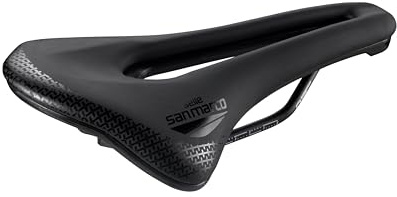 Selle San Marco SHORTFIT 2.0 Comfort Dynamic – Leichter Rennradsattel mit extra Polsterung, anatomischer Bohrung, Mangan-Schienen – Größe