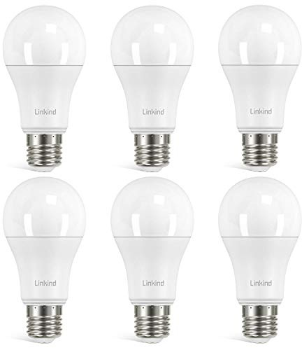 Linkind 13.5W Super Hell E27 LED Lampe, ersetzt 100 Watt, 5000K Tageslichtweiß A60 LED Birne 1560LM, 220° Abstrahlwinkel, Nicht Dimmbar, 6 Stück