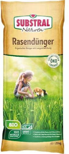 Substral Naturen Bio Rasendünger 20kg bis 500m² organisch 3 Monate