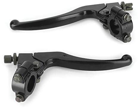 Griffe Kupplung Moped,Tbest Mofa Bremshebel,Mofa Bremshebel,Powersports Bremshebel,Paar Universal-Motorrad-Kupplungshebel Trommelbremsgriff Für Dirt Bike Atv Mit 22 Mm Lenker