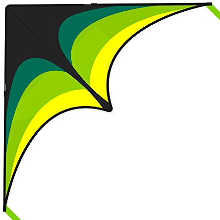 Mint's Colorful Life Delta-Drachen, ideal für Kinder & Erwachsene | Drachen für kinder ab 6 jahren, Hochwertig Anfänger Einleiner Flugdrachen