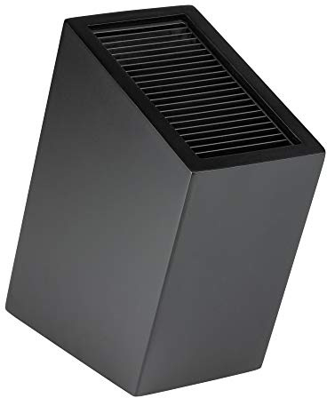 Rockingham Forge Messerblock, Kunststoff, Schräges Design, Leeres Messerblock