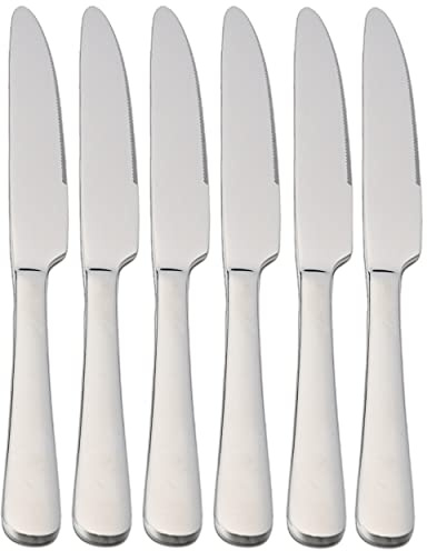 Etrexonline 6 Obstmesser aus Edelstahl, 19,5 x 1,95 cm, Spülmaschinenfest