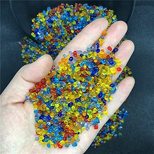 UYCUODLUY Gesundheit & Haushalt Mix Glaskies Stein Farbige Glasur Felsen Aquarium E126 Steine ​​und Kristalle