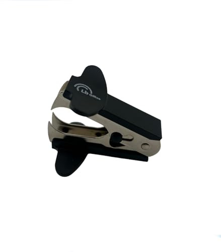 LB Office 8298 D-Clip Klammerentferner, Verriegelung, 2 Materialien, Edelstahl/ABS rutschfest
