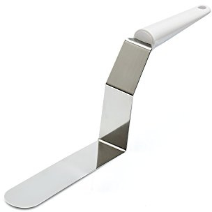 Original Kaiser Classic Winkelpalette hoch 30 x 3,5 cm, leichtes Auftragen und Glätten, Winkelpalette Torte, flexible, Edelstahlklinge, ergonomisches Produktdesign