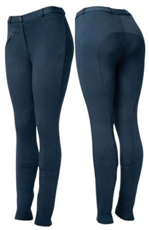 Damen Reithose Jodphurs Jods Basic Damen Reithose, navy, 34