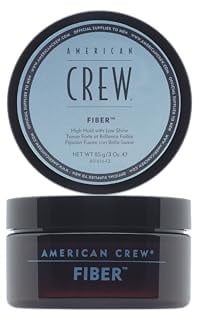 AMERICAN CREW – Classic Fiber, 85 g, Haarwachs für Männer, Haarprodukt mit starkem Halt, Stylingprodukt für viel Textur & mattes Finish, zur täglichen Anwendung