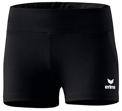 Erima Damen Racing 2.0 Leichtathletik Hotpants (8292309), schwarz, 38