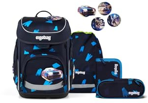 ergobag cubo Set ergonomischer Schulranzen Klassisch 5-teilig 1. Klasse Grundschule