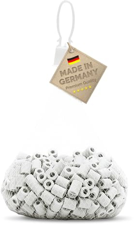 DIMIKRO EM Keramik graue Pipes - Wasserenergetisierung - 500 g | Für frisches & weiches Wasser sowie DIY-Halsbänder und Tierhalsbänder - vielseitig einsetzbar im täglichen Alltag
