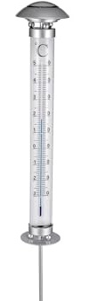 Haushalt International Solar Thermometer Solarthermometer mit LED Beleuchtung Höhe 112cm 70176