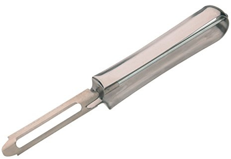 KitchenCraft Edelstahl-Pendelschäler, 17 cm (6, 5"), Edelstahl, Silver, cm, 1.3 x 6 x 25.5 cm, 24 Einheiten