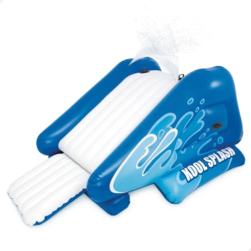 Intex 58849NP – aufblasbare Rutsche Kool Splash, Vinyl, mehrfarbig, 333 x 206 x 117 cm