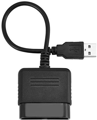 Akozon USB Controller Konverter, für 2 Controller auf USB Adapter Gamepad Joystick Adapterkabel für 1 Konverter & Computer Konverter und