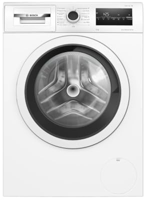 Bosch Waschmaschine, freistehend, 8 kg, 1200 U/min, Serie 4, Pause+Ladefunktion, Iron Assist, EcoSilence-Motor, Weiß, WAN24272ES