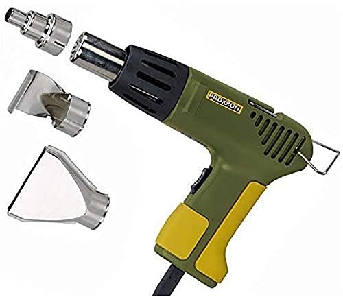 PROXXON 27130 MICRO-Heißluftpistole MH 550 mit 3 Zusatzdüsen