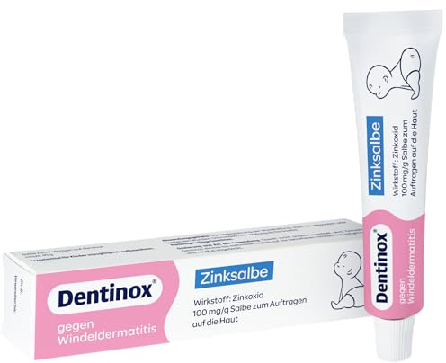 Dentinox Zinksalbe gegen Windeldermatitis, 45 g Salbe