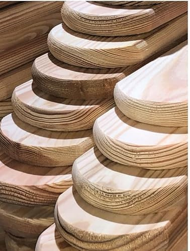 AZZAP Lärche Zaunlatten 90x20mm Lärchenholz Holzzaun Holz Zaun Brett Zaunbrett Gartenzaun Lärchenbrett 50-150cm (10, 90cm)