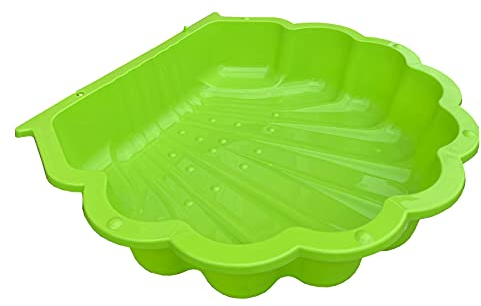 TikTakToo TikTakToo Sand & und Wassermuschel I Sandkasten ohne Abdeckung (1-teilig) I (apfelgrün)