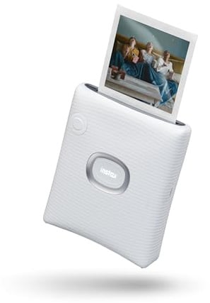 FUJIFILM instax Square Link™ Smartphonedrucker, Ash White