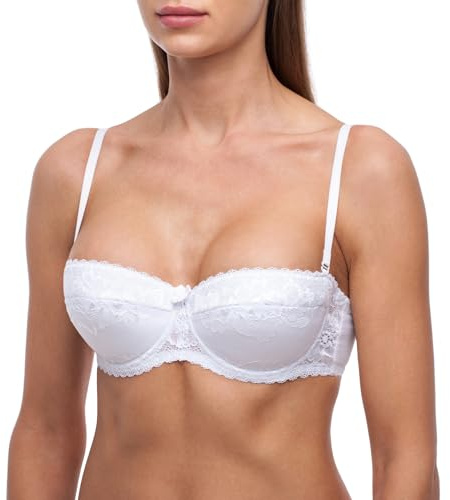 frugue Trägerloser Push Up BH Sexy mit Spitze