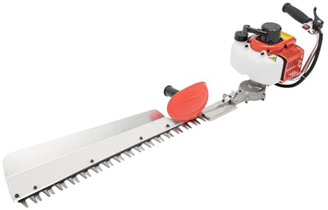 MEHOOSPVN Benzin Heckenschere Profi 70cm Schnittlänge, 2-Takt 650W 22.5CC Gartenbuschtrimmer Einseitige Heckenschere Geeignet zum Trimmen von Sträuchern und niedrigen Büschen für Landschaftspflege