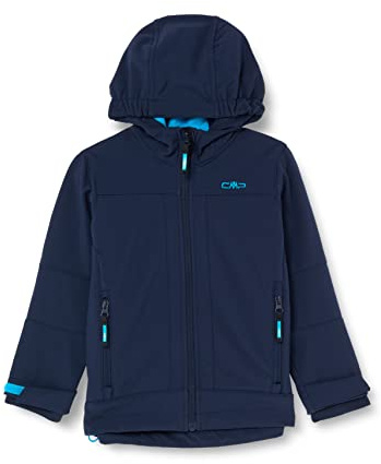 CMP - Kinderjacke mit Fester Kapuze, B. Blaue Donau, 140
