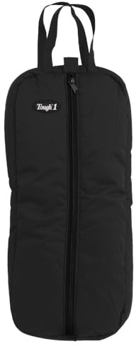 Tough 1 Trensen-/Halftertasche aus schwerem Denier, Nylon, Schwarz