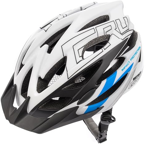 meteor® Fahrradhelm GRUVER Herren Damen Kinder-Helm MTB rollerhelm mädchen kinderfahrradhelm für Downhill rennradhelm Mountainbike Inliner skaterhelm BMX fahradhelm Scooter Jungen Bike Helmet