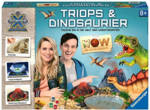 Ravensburger 18906 ScienceX Wow Triops und Dinosaurier