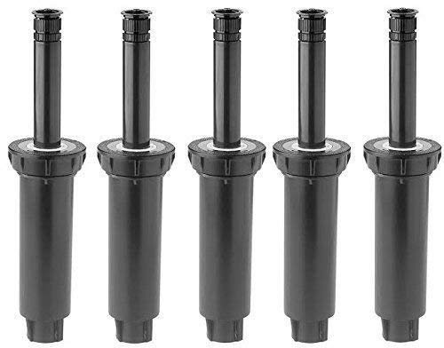 Rain Bird 1804VAN – 10,2 cm Professioneller Sprinkler – 5er-Pack – verstellbares Muster (0 bis 360 Grad)