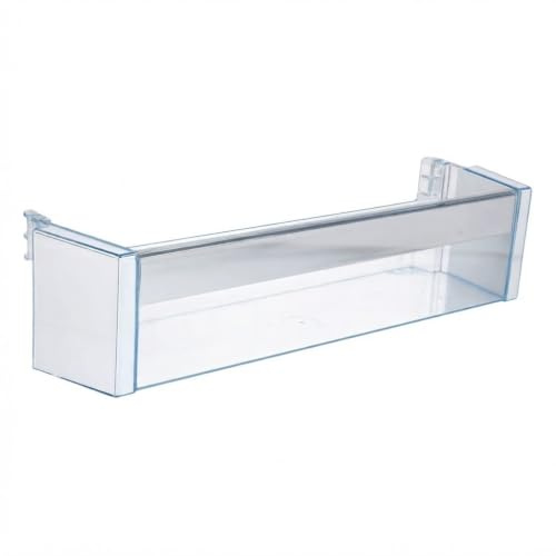 LPPP Flaschenabsteller Türfach kompatibel mit Bosch Siemens 00743239 | für Neff Constructa Balay, Kühlschrank Türablage, Flaschenfach 438 x 112 x 96 mm, Transparent, 743239
