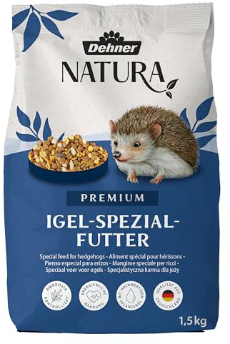 Dehner Natura Igelfutter, Alleinfutter für Igel, artgerecht / natürliche Ernährung, 1.5 kg